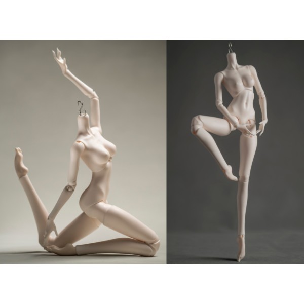 46-47cm Witch girl Doll Body LIMITED【Coral Reef】BJD MSD 1/4 size 46-47 girl doll body