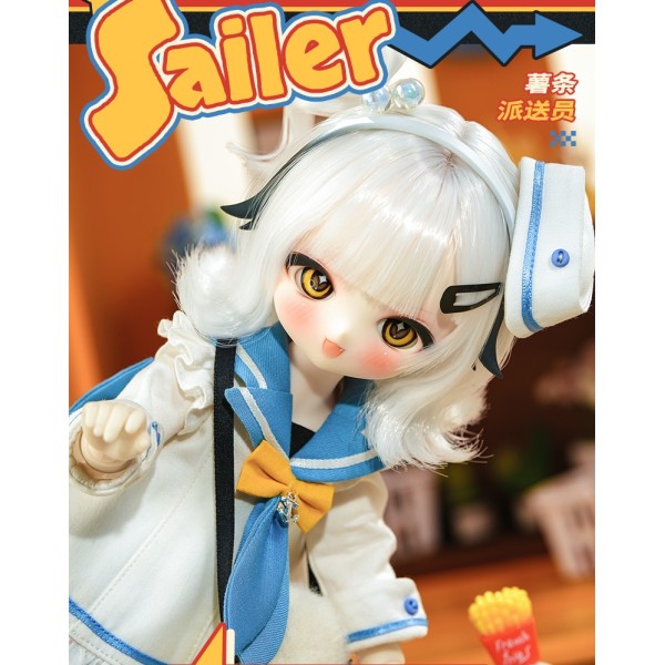 Sailer-Seagull Breeder full-set doll LIMITED【TinyFox】1/6 YO-SD size angel doll BJD 28cm BJD doll