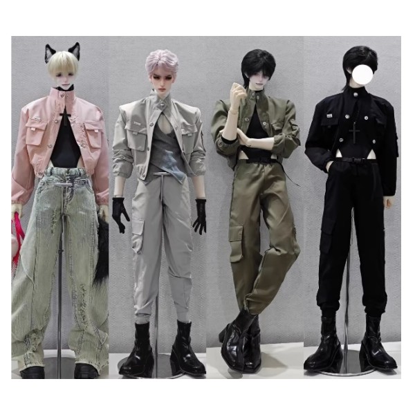 Jacket/Overalls doll outift LIMITED【SWDOLL】MSD SD17 ID75 boy doll BJD outfit