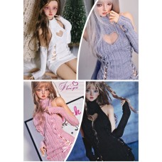 Knitted Love Dress doll outift LIMITED【Angel's Covenant】MSD SD13 SD17 boy/girl doll BJD outfit set