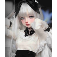 Songwu Doll HEAD only LIMITED【Guard Love】1/4 MSD size BJD girl doll head 43cm