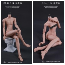 1/4 grace girl/boy Doll Body【Dollfamily-H】DF-H BJD MSD 1/4 size 45-46cm boy/girl doll body