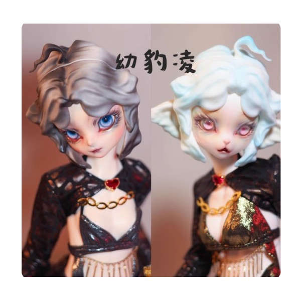 Young Leopard girl doll LIMITED【Miracle Doll】BJD MSD 1/4 size girl/animal doll 46cm Young Leopard girl doll LIMITED【Miracle Doll】BJD MSD 1/4 size girl/animal doll 46cm