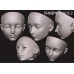 oil painting doll Heads only LIMITED【Black Boat】BJD SD13 MSD 1/3 1/4 size girl doll head