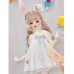 Rabbit ears 2.0 edition LIMITED【Apple Zoo】SD13 SD17 MSD 1/3 1/4 size BJD doll use ears Rabbit ears 2.0 edition LIMITED【Apple Zoo】SD13 SD17 MSD 1/3 1/4 size BJD doll use ears