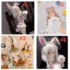 Rabbit ears 2.0 edition LIMITED【Apple Zoo】SD13 SD17 MSD 1/3 1/4 size BJD doll use ears