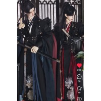 Sishige Hanfu doll outift LIMITED【包子家的点心铺】MSD SD17 ID75 YC77 boy doll BJD outfit set