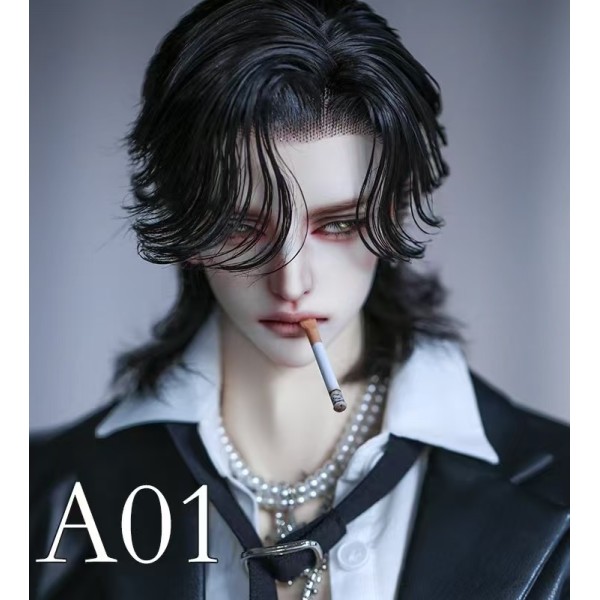 A01 styled Wig LIMITED【Punkmomo】SD17 SD13 1/3 uncle size BJD doll wig