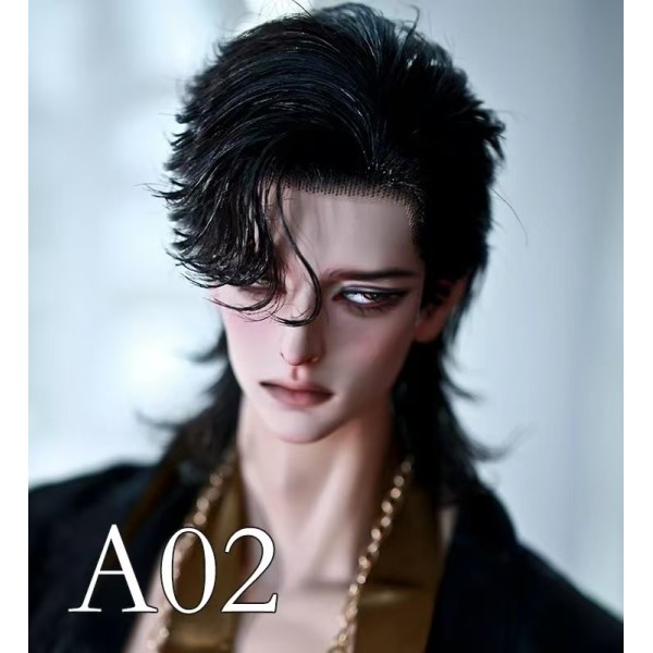 A02 styled Wig LIMITED【Punkmomo】SD17 SD13 1/3 uncle size BJD doll wig