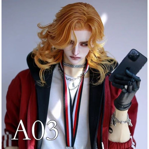 A03 styled Wig LIMITED【Punkmomo】SD17 SD13 1/3 uncle size BJD doll wig