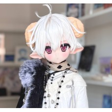 Yiwei sheep Doll HEAD only LIMITED【Kaniboom】1/4 MSD size BJD animal doll head