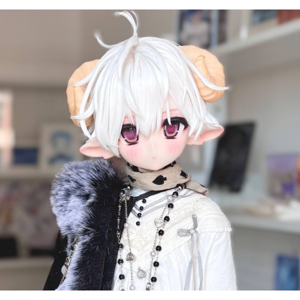 Yiwei sheep Doll HEAD only LIMITED【Kaniboom】1/4 MSD size BJD animal doll head