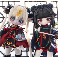 Little Panda 1/6 size doll LIMITED【Lu Bottlefly】BJD mini YO-SD 1/8 size girl doll 22cm