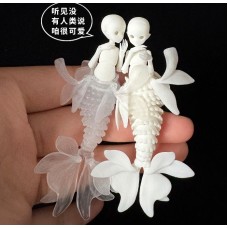 Mini Mermaid/Koi LIMITED【Qinyu Doll】BJD mini 1/12 size 9cm pet animal doll