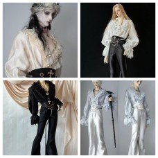 French Chic Shirt/trousers doll outift LIMITED【Sparrow's Shop】75cm SD17 BJD doll outfit