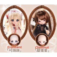 Chestnut/Croissant Doll HEAD only LIMITED【MiMi/弥弥自制】1/6 Yo-sd size BJD doll head