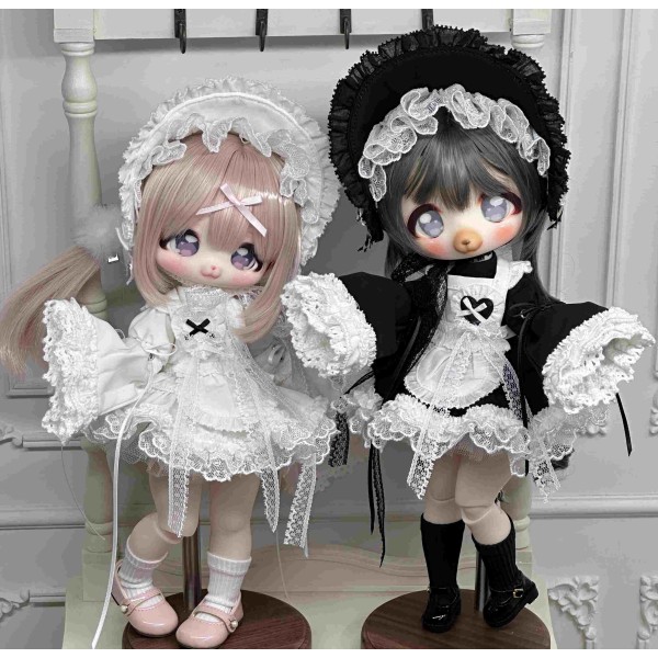 Maid Snake doll dress LIMITED【Cloud Doll】BJD YO-SD 1/6 size girl doll outfit Maid Snake doll dress LIMITED【Cloud Doll】BJD YO-SD 1/6 size girl doll outfit