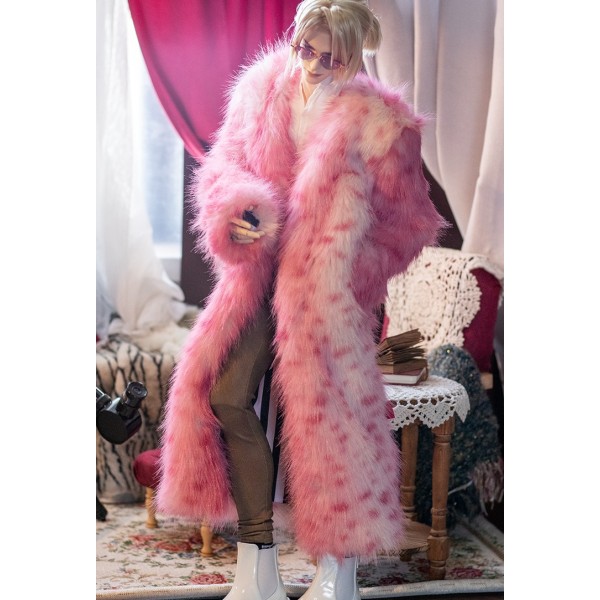 Pink Fur coat doll outift LIMITED【KIYA】MSD SD13 SD17 ID75 boy/girl doll BJD outfit Pink Fur coat doll outift LIMITED【KIYA】MSD SD13 SD17 ID75 boy/girl doll BJD outfit