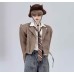 Suede Jacket doll outift LIMITED【SWDOLL】75cm SD17 MSD BJD doll jacket outfit