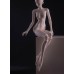 62cm Lady/Witch girl Doll Body LIMITED【Coral Reef】BJD SD13 1/3 size 62cm girl doll body