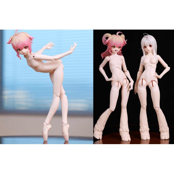 1/4 size Model Niko girl Doll Body LIMITED【ShouShou Doll】BJD MSD 1/4 size 42cm girl doll body 1/4 size Model Niko girl Doll Body LIMITED【ShouShou Doll】BJD MSD 1/4 size 42cm girl doll body