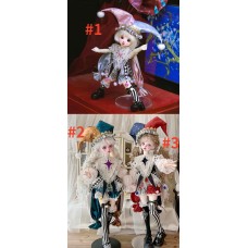 Circus Joker doll outift LIMITED【黑炮的逗猫棒】MSD YOSD 1/4 1/6 size doll BJD outfit set