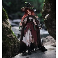 Forest Witch doll outift LIMITED【XiaXia handmade】SD13 MSD 1/3 1/4 yosd 1/6 girl doll outfit set
