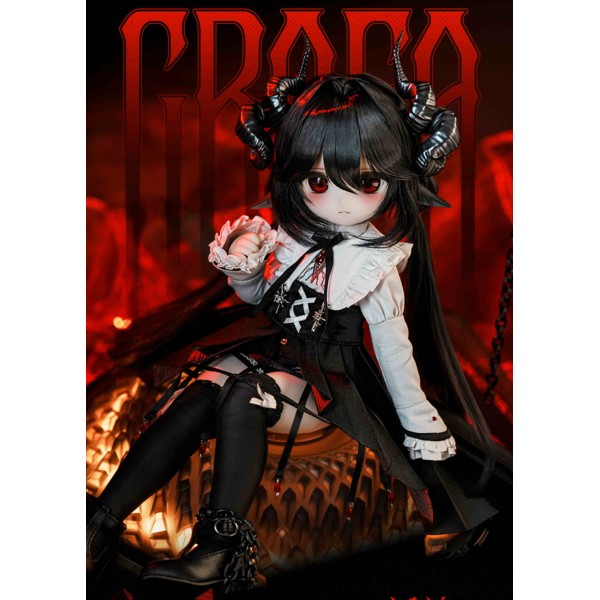 Grafa little devil full-set LIMITED【TinyFox】1/6 YO-SD size angel doll BJD 28cm BJD doll