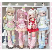 Berry Clover doll outift LIMITED【Ophelia Shop】MSD YO-SD 1/4 1/6 size BJD girl doll dress set