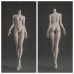 44cm Lady girl Doll Body LIMITED【Coral Reef】BJD MSD 1/4 size 44cm girl doll body