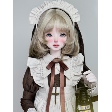 Wunai/雾奈 Doll HEAD only LIMITED【USDOLL】1/4 MSD size BJD girl doll head 43cm