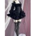 Lily in the mirror doll outift LIMITED【Guanshan-H/关关举啾】MSD 1/4 size BJD girl doll dress set
