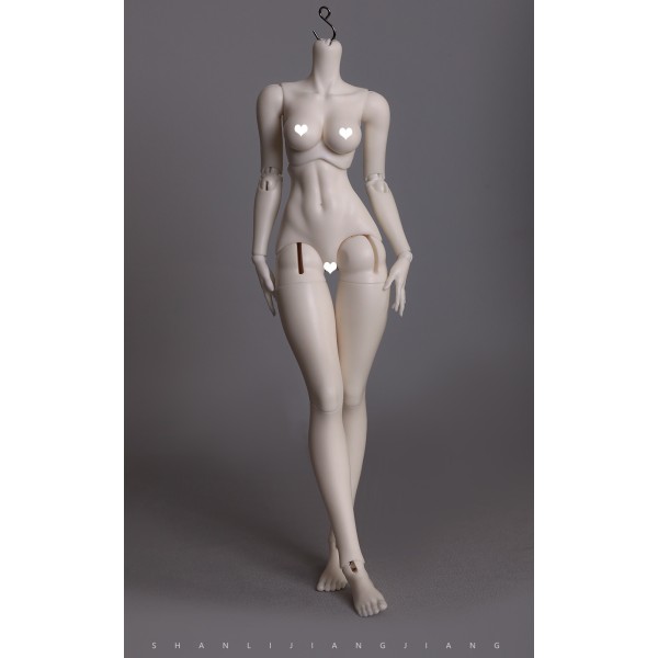 1/4 Lisu 2.0 Doll Body【山狸酱酱/Shanlijiangjiang】BJD MSD 1/4 size 44cm girl doll body