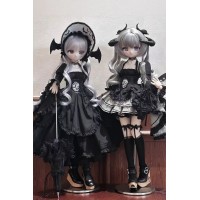 Little bat doll outift LIMITED【XiaXia handmade】MSD 1/4 size girl doll outfit set