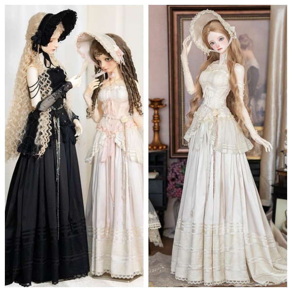 Moonlight doll outift LIMITED【下冰雹了/Hailing】SD13 SD16 68-70cm 1/3 size girl doll dress outfit set