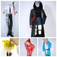 Singin' in the Rain doll coat LIMITED【Anuo阿诺】75cm YC77 SD17 MSD size BJD doll outfit
