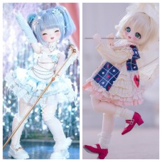 1/4 giant salamender/爬爬2.0 Doll Body【山椒鱼自制*DOLK】BJD MSD 1/4 size 36cm girl doll body