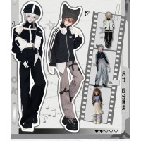 Casual-OK doll outift LIMITED【Fantasy Lab】MSD 1/4 girl doll outfit set