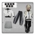 Casual-OK doll outift LIMITED【Fantasy Lab】MSD 1/4 girl doll outfit set Casual-OK doll outift LIMITED【Fantasy Lab】MSD 1/4 girl doll outfit set
