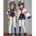 Cat sailor doll outift LIMITED【Cherry/狂炫车厘子】MSD 1/4 girl doll outfit set Cat sailor doll outift LIMITED【Cherry/狂炫车厘子】MSD 1/4 girl doll outfit set