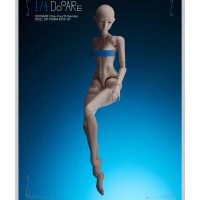 1/4 size DOF-01 girl Doll Body LIMITED【睹尔Dooare】BJD MJD MSD 1/4 size 47cm girl doll body
