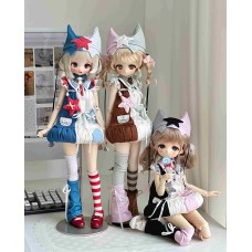 Kitty Puff doll outift LIMITED【魔女手札】MSD 1/4 girl doll outfit set