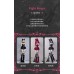 Night Singer doll outift LIMITED【August Dollhouse】MSD 1/4 girl doll outfit set