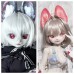 Soumi Kitty doll head LIMITED【桃茉茉自制/Taomomo】BJD 1/4 MSD boy/girl doll animal head