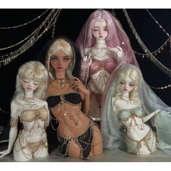 Exotic bust outfit Separate doll dress LIMITED【礼礼Na/Lili-Na】SD13 MSD 1/3 1/4 sie girl doll use outfit