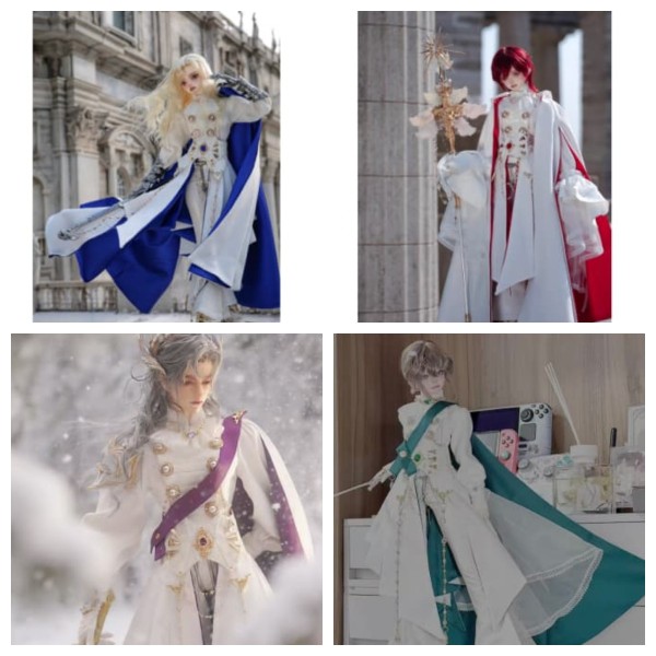 Sammael Throne-SP doll outift LIMITED【Yiping/一屏娃衣】MSD SD17 ID75 boy/girl doll BJD outfit set