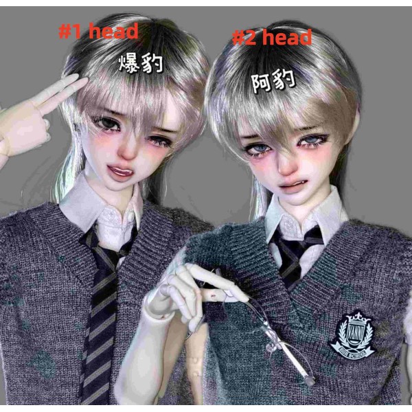 A Bao/Baobao Doll HEAD only LIMITED【Muhan/慕函自制】1/4 MSD size BJD boy doll head 43cm A Bao/Baobao Doll HEAD only LIMITED【Muhan/慕函自制】1/4 MSD size BJD boy doll head 43cm