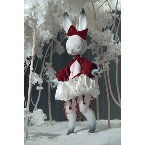 Cinnabar/朱砂 rabbit doll LIMITED【Coral Reef】BJD YOSD 1/6 size animal doll 35cm