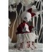 Cinnabar/朱砂 rabbit doll LIMITED【Coral Reef】BJD YOSD 1/6 size animal doll 35cm
