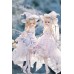 Colorful White doll outift LIMITED【Mailulu clothes/麦露露娃衣】MSD 1/4 size girl doll BJD outfit set